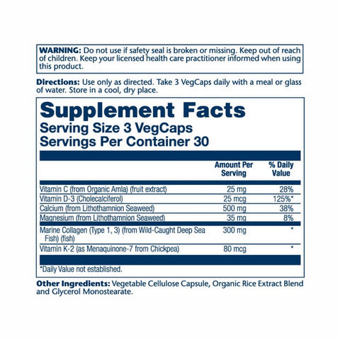 Solaray, Collagen Bone Complete, 90 Veg Caps