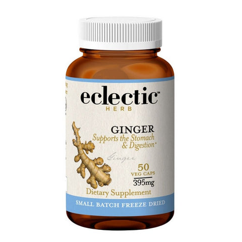 Eclectic Herb, Ginger, 395 Mg, 50 Caps