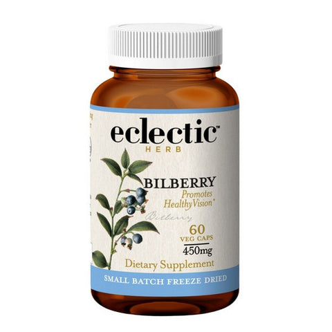 Eclectic Herb, Bilberry, 60 Caps