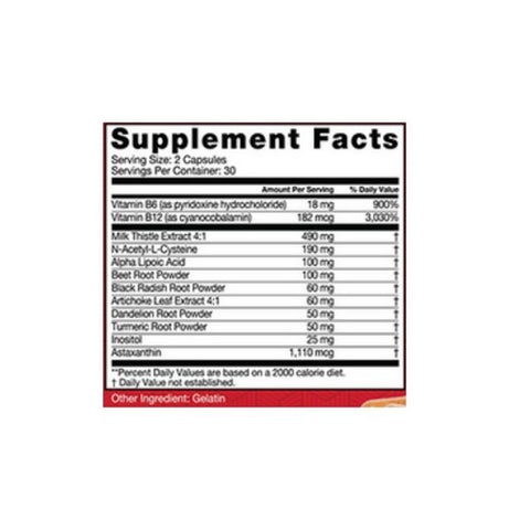 Health Plus, Liver Detox, 60 Caps