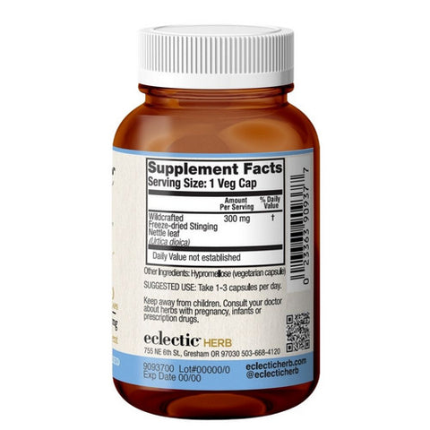 Eclectic Herb, Nettles Leaf, 90 Caps