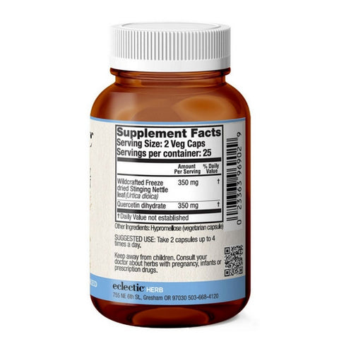 Eclectic Herb, Nettles - Quercetin, 90 Caps