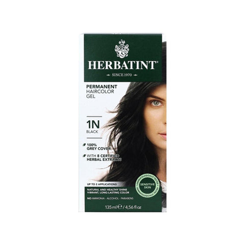 Herbatint Permanent Black (1n) 4 Oz by Herbatint