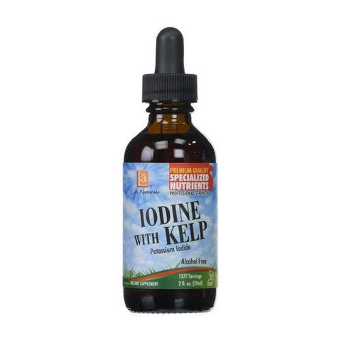 L. A .Naturals, Iodine with Kelp, 2 Oz L. A .Naturals
