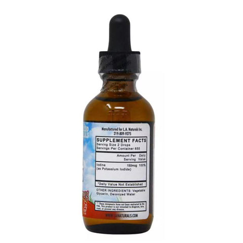 L. A .Naturals, Potassium Iodide, 150 mcg, 2 Oz