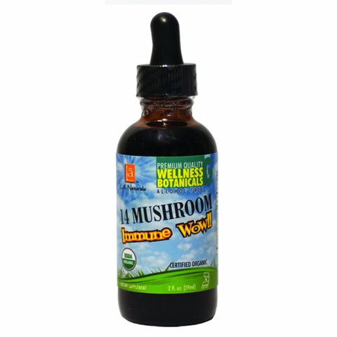 L. A .Naturals, 14 Mushroom Immune, 2 Oz