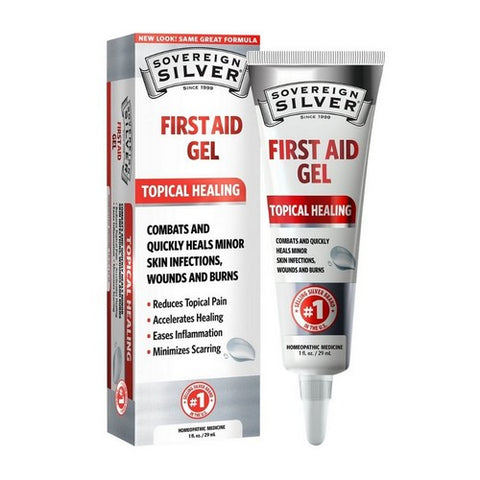 Sovereign Silver, Silver First Aid Gel, 1 Oz