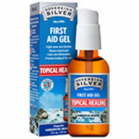 Sovereign Silver, Silver First Aid Gel, 2 Oz