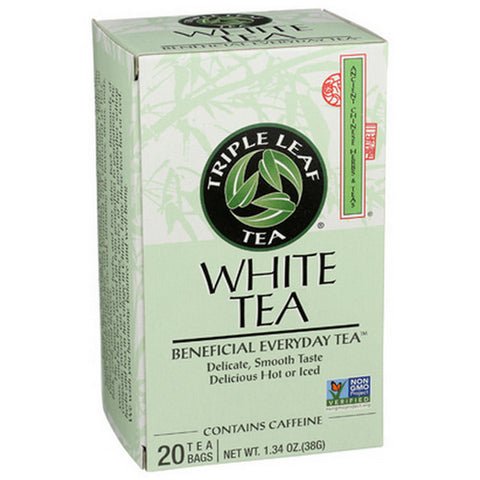 Triple Leaf Tea, White Tea, 20 Bags
