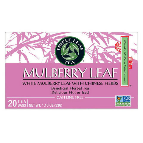 Triple Leaf Tea, Mulberry Leaf Tea, 20 Bags