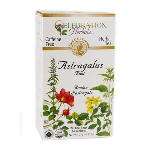 Celebration Herbals, Organic Astragalus Root Tea, 24 Bags