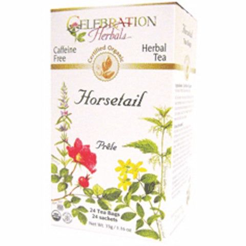 Celebration Herbals, Organic Horsetail Tea, 24 Bags