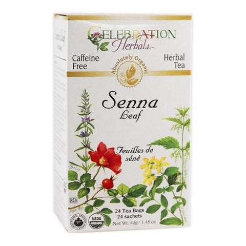 Celebration Herbals, Organic Senna Leaf Tea, 24 Bags