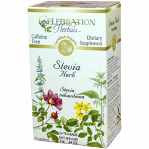 Celebration Herbals, Organic Stevia Herb Tea, 24 Bags