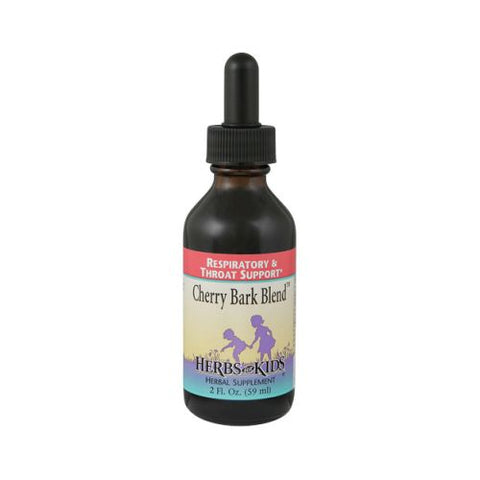 Herbs For Kids, Cherry Bark Blend Alcohol-Free, 2 Fl Oz
