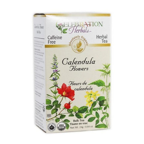Celebration Herbals, Organic Calendula Flowers  Tea, 24 Grams