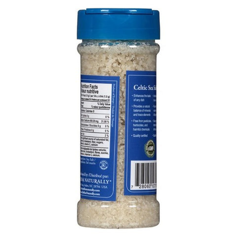 Celtic Sea Salt, Light Grey Celtic Sea Salt Shaker, 8 Oz