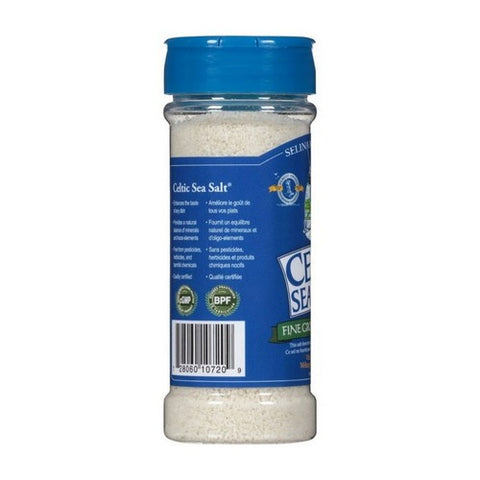 Celtic Sea Salt, Fine Ground Sea Salt Shaker, 8 Oz
