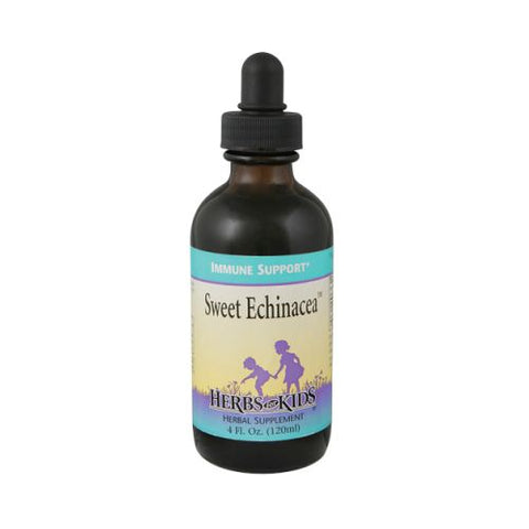 Herbs For Kids, Sweet Echinacea Alcohol-Free, 4 Fl Oz