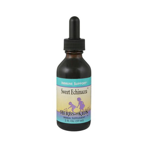 Herbs For Kids, Sweet Echinacea Alcohol-Free, 2 Fl Oz