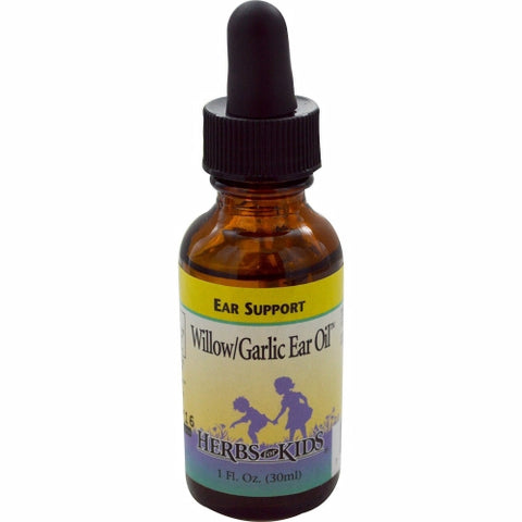 Herbs For Kids, Willow Garlic Ear Oil, 1 Fl Oz