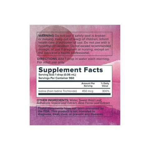 Heritage Store, Atomidine Water Soluble Iodine Compound, 2 Fl Oz