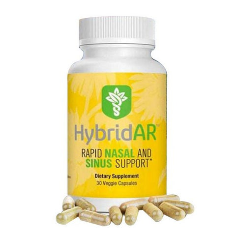 Hybrid Remedies, Hybridar Rapid Nasal And Sinus Support, 30 Caps