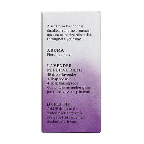 Aura Cacia, Essential Oil, Lavender 0.5 Oz