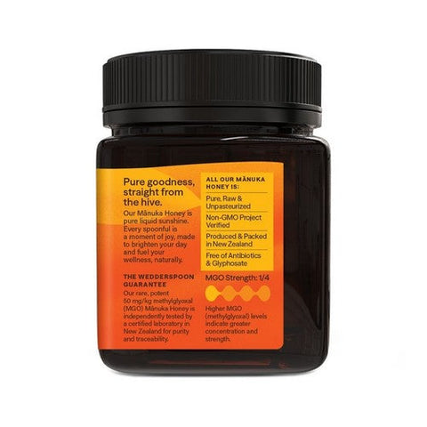 Wedderspoon, Raw Manuka Honey 50 Plus MGO Multifloral, 8.8 Oz Wedderspoon