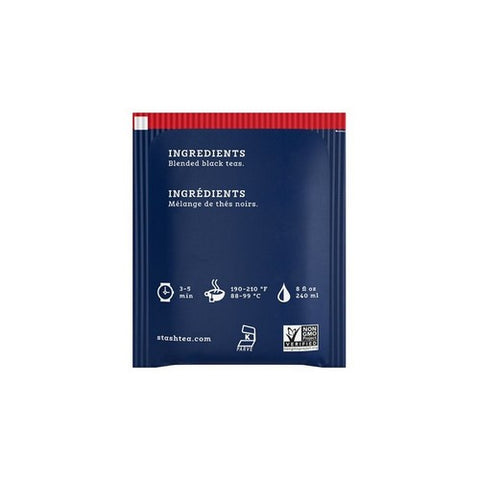 Stash Tea, Black Tea English Breakfast, 20 Count