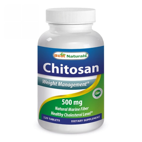 Best Naturals, Chitosan, 500 mg, 120 Tabs