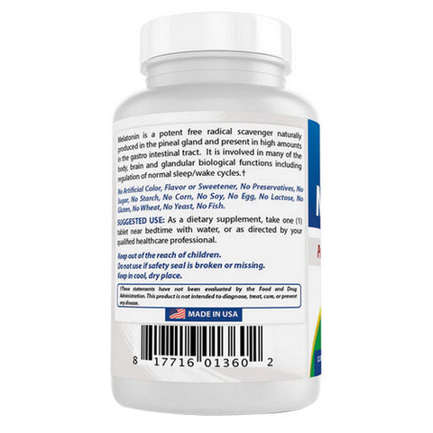 Best Naturals, Melatonin, 10 mg, 120 Tabs