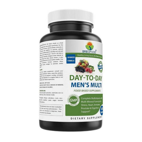 Briofood, Day-To-Day Men's MultiVitamin, 180 Tabs
