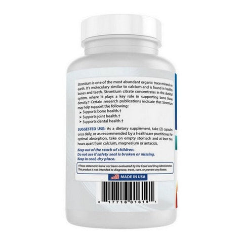 Best Naturals, Strontium, 680 mg, 90 Caps Best Naturals