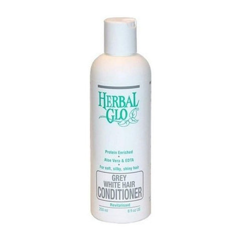 Herbal Glo, Grey - White Hair Shampoo, 8.5 Oz