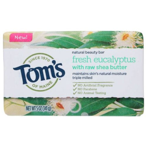 Tom's Of Maine, Soap Bar Fresh Eucalyptus, 5 Oz