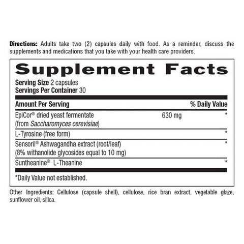 Country Life, Gut Connection Stress Balance, 60 Caps