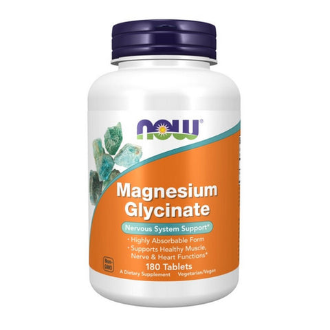 Now Foods, Magnesium Glycinate, 180 Tabs