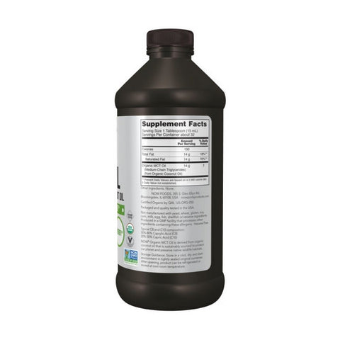 Now Foods, Organic MCT Oil, 16 Oz