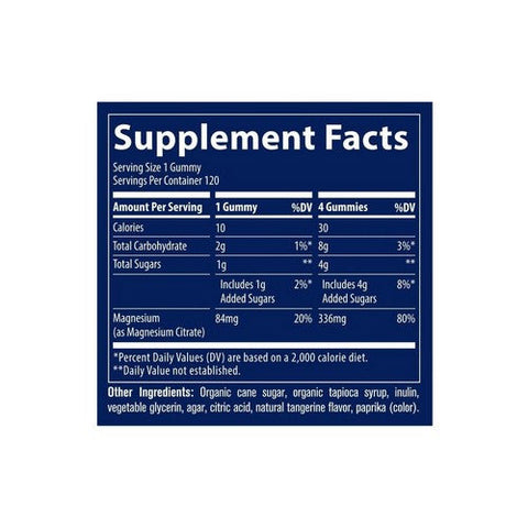 Trace Minerals, Magnesium Gummies Watermelon, 120 Gummies Trace Minerals