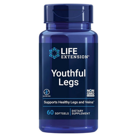Life Extension, Youthful Legs, 60 Softgels