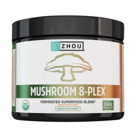 Zhou Nutrition, Mushroom 8-Plex, 2.14 Oz