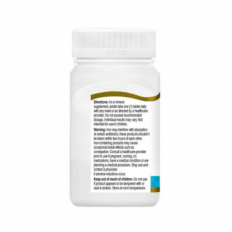 21st Century, Slow Release Iron, 60 Tabs