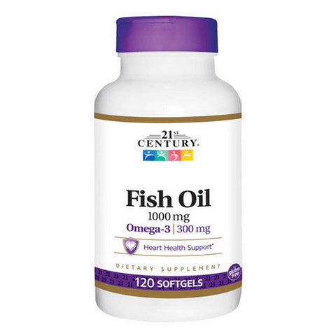 21st Century, 21st Century Fish Oil, 120 Caps