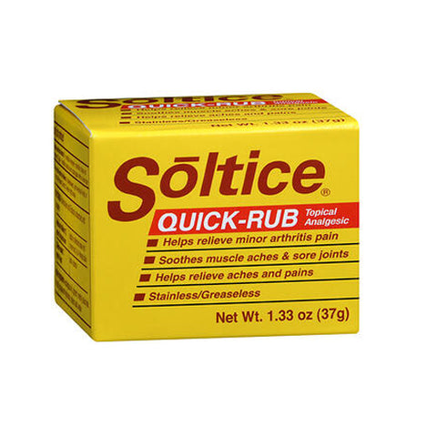 Soltice, Quick-Rub Topical Analgesic, 1.33 Oz