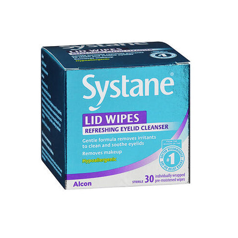 Systane, Lid Wipes Eyelid Cleanser, 30 Each