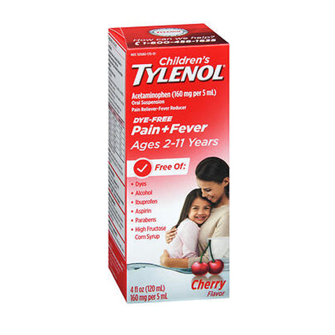 Tylenol, Children's Pain + Fever Oral Suspension, 4 Oz
