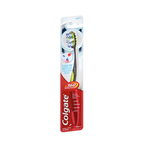 Colgate, 360 Total Advanced Toothbrush Soft, 1 Each
