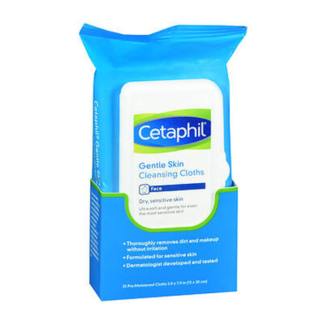 Cetaphil, Gentle Skin Cleansing Cloths, 25 Each