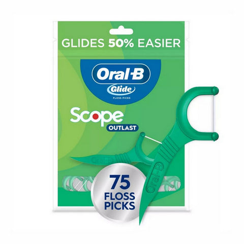 Oral-B, Glide Plus Scope Outlast Floss, 75 Each